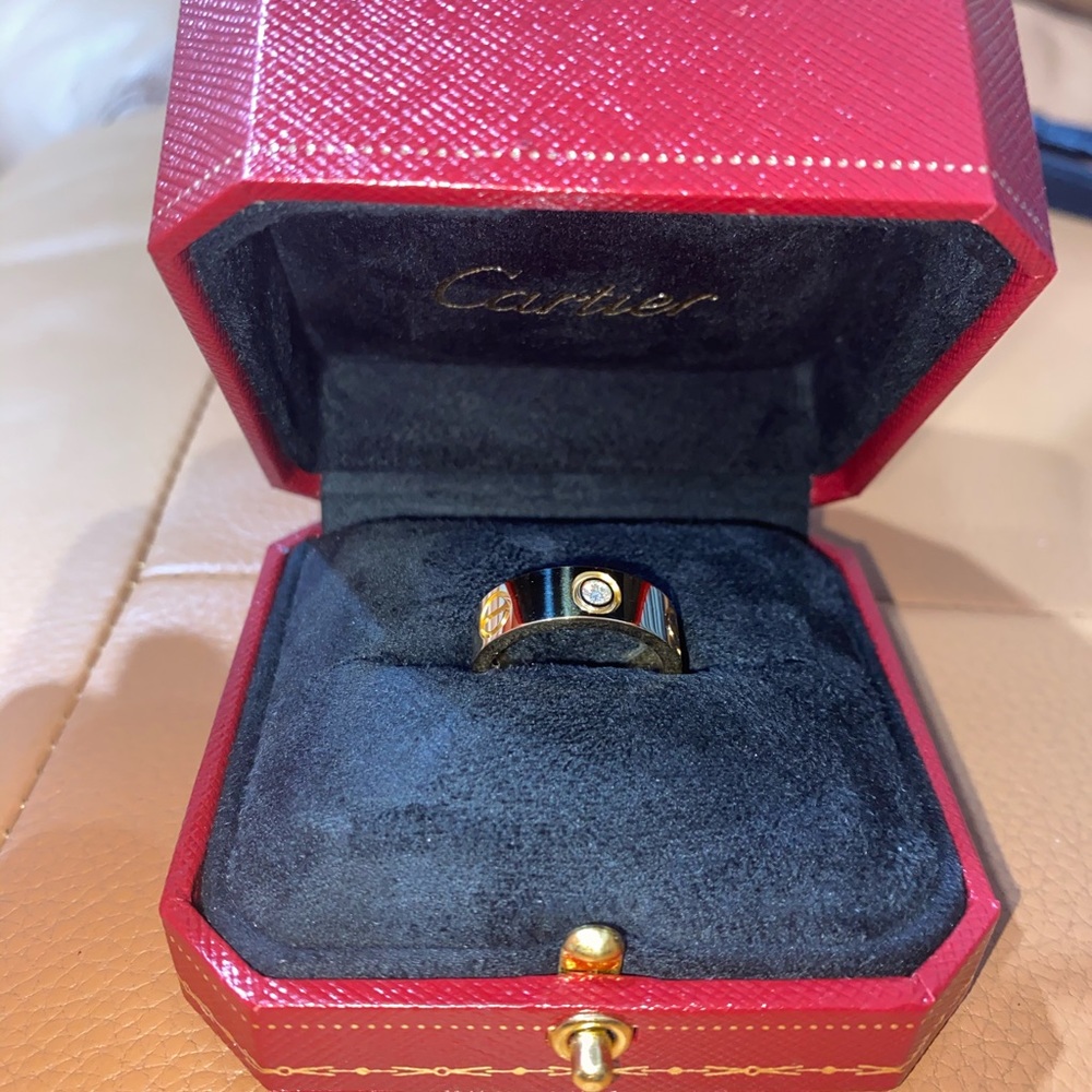 Authentic Cartier love ring